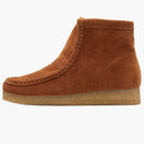 Clarks Originals Wallabee Hi Caramel Warmlined Suede (women's)