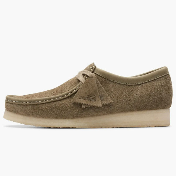 Clarks Originals Wallabee Pale Khaki Suede