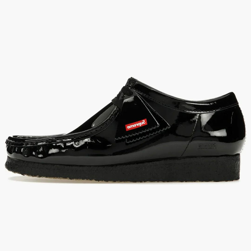 Clarks Originals Wallabee Breved Breme Supreme Black