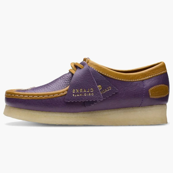 Clarks Originals Wallabee Purple Combination