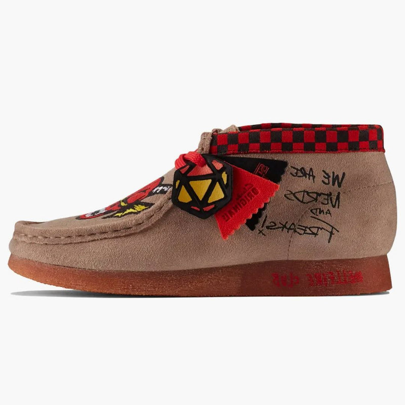 Clarks Originals Wallabee Stranger Things Hellfire Club (gs)