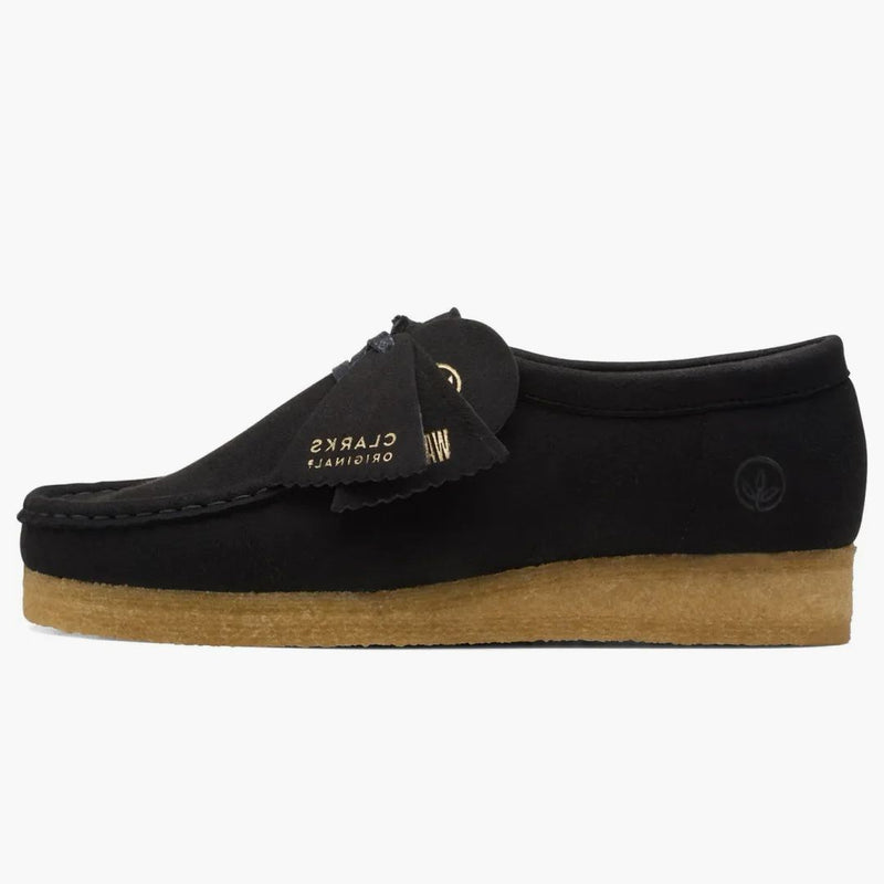 Clarks Originals Wallabee Vegan Black (Women's)