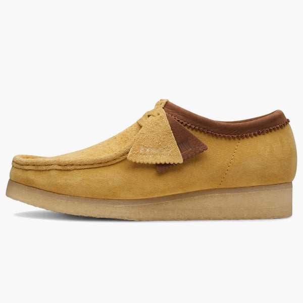 Clarks Originals Wallabee žlutá kombinace