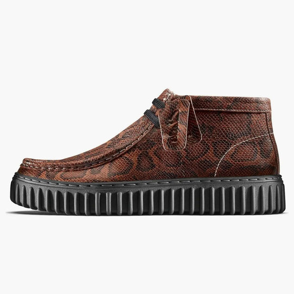 Clarks Torhill Ahoj Martine Rose Brown Snake