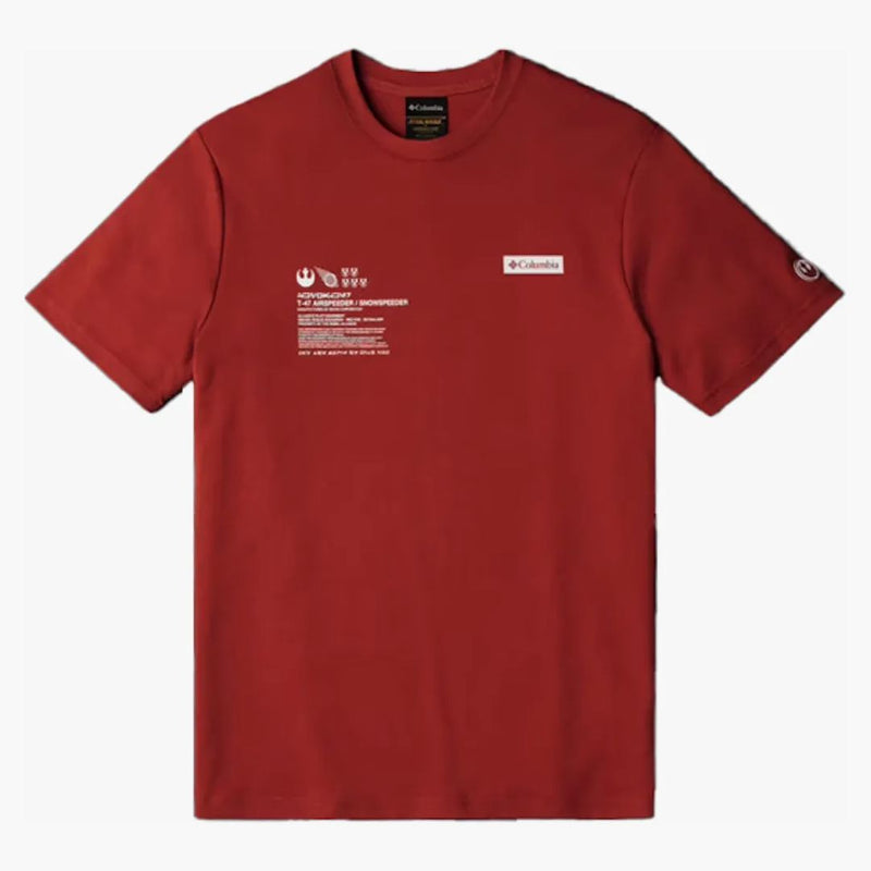 Columbia X Star Wars Skywalker Pilot S/s T-shirt Red