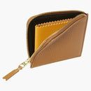 Comme Des Garcons Sa3100mi Colour Inside Wallet Brown/orange