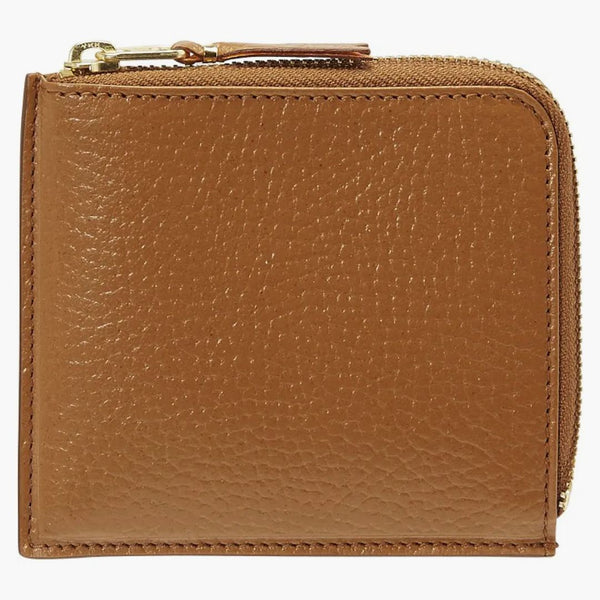 Comme Des Garcons Sa3100mi Colour Inside Wallet Brown/orange