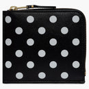 Comme of the Garcon Sa3100PD Wallet Polka Dots Black
