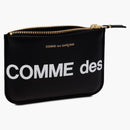 Comme Des Garcons Sa8100hl Huge Logo Wallet Black