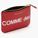 Comme of the Garcon SA8100HL enorma logotyp plånbok röd