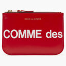 Comme of the Garcon SA8100HL enorma logotyp plånbok röd