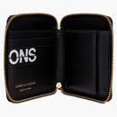 Comme Des Garcons Sa2100hl Huge Logo Wallet Black