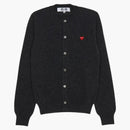 Comme Des Garcons Mini Redwappen Cardigan Gray