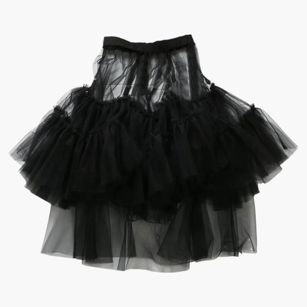 Comme Des Garcons Multi-layer Tulle Puff Skirt Black