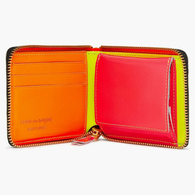 Comme of the Garcon SA7100SF Nová super fluo peněženka žlutá