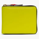 Comme Des Garcons Sa7100sf New Super Fluo Wallet Yellow
