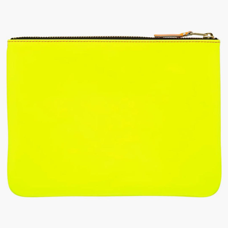 Comme of the Garcon SA5100SF Nová super fluo peněženka růžová/žlutá