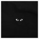 CommE of the Garcons Play Black Emblem Button Up Shirt Negro