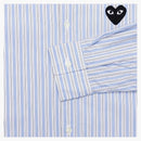 Comme of the Garcons Zagraj w czarny god emblemat