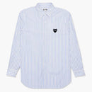 Comme of the Garcons Zagraj w czarny god emblemat