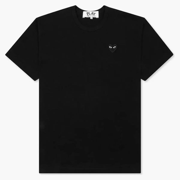 CommE of the Garcons Play Black Emblem Camise Black