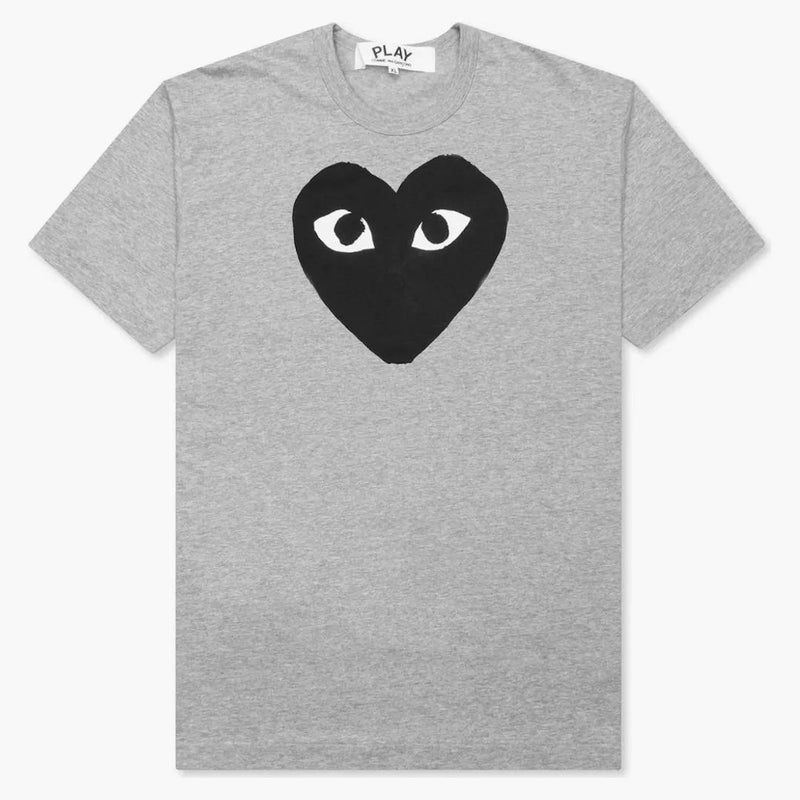 Comme Des Garcons Play Black Heart T-shirt Grey