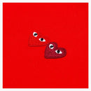 CommE of the Garcons juega camiseta de doble corazones rojo