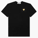 Commé de la camiseta Garcon Play Gold Heart Black
