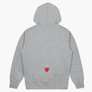 Comme of the Garcons Play Hoodie (Men) Gray