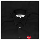 Comme of the Garcons Zagraj w czerwoną koszulę guziki czarny