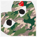 Comme of the Garcons Play Women's Camouflage Heart T-Shirt White