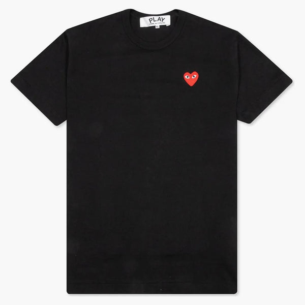 CommE of the Garcons Play Women's Red Emblem Camiseta Negra