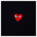 CommE of the Garcons Play Women's Red Heart Creweckneck Séter Navy