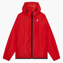 Comme Des Garcons Play X K-way Claude Full-zip Jacket Red