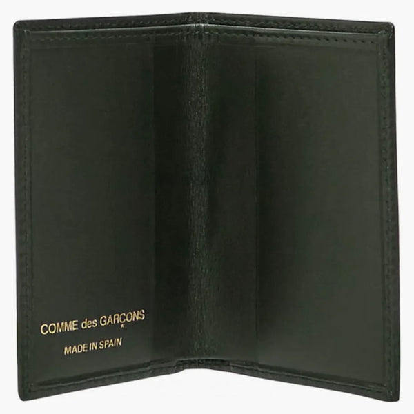 Comme Des Garcons Sa6400 Passport Cover Bottle Green