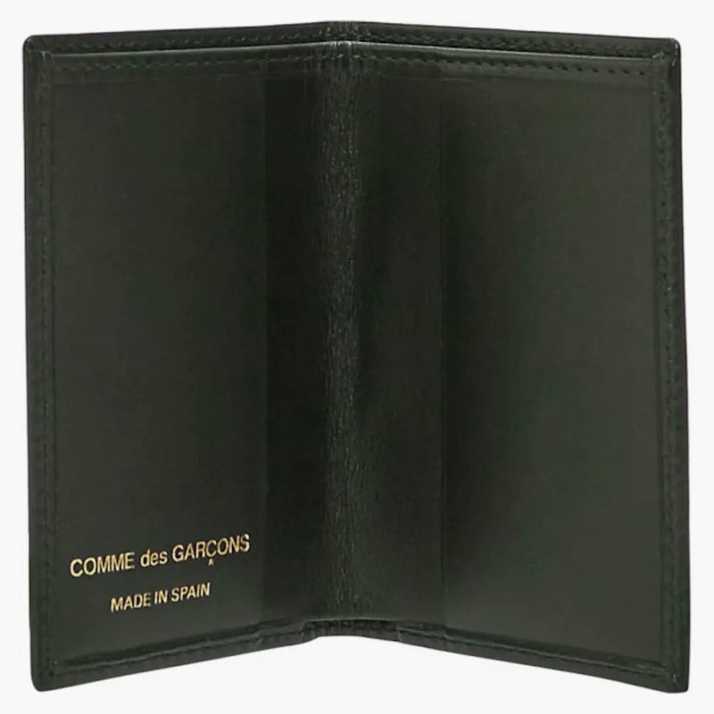 Comme Des Garcons Sa6400 Passport Cover Bottle Green