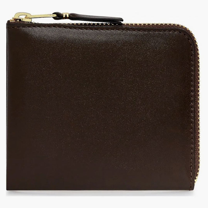 Comme Des Garcons Sa3100 Classic Plain Wallet Brown