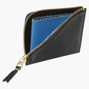 Comme des Garcon Sa3100mi Color Inside Wallet Black/Blue