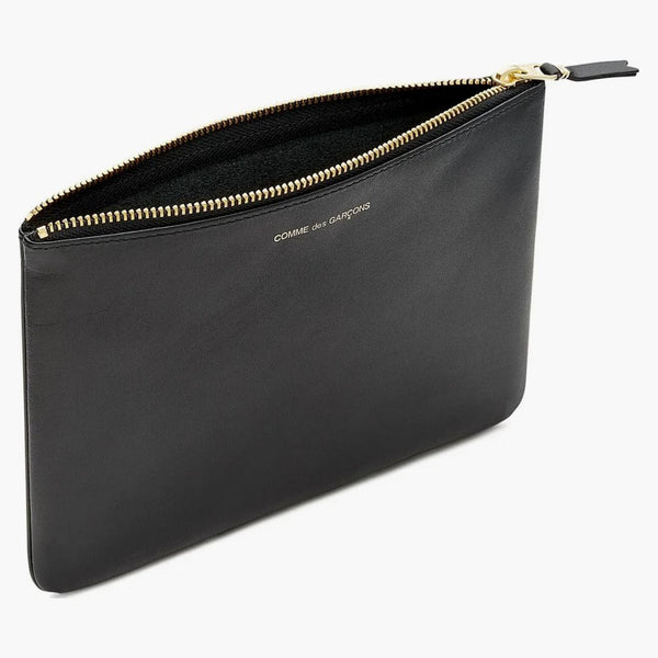 Comme Des Garcons Sa5100 Classic Plain Wallet Black