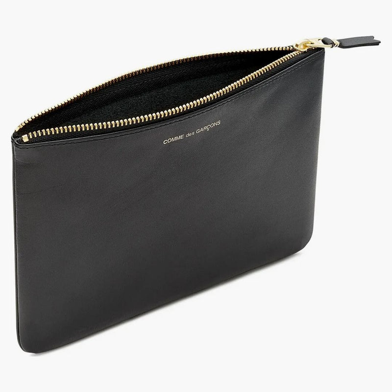 Comme of Garcon SA5100 Classic Plain Wellet Black