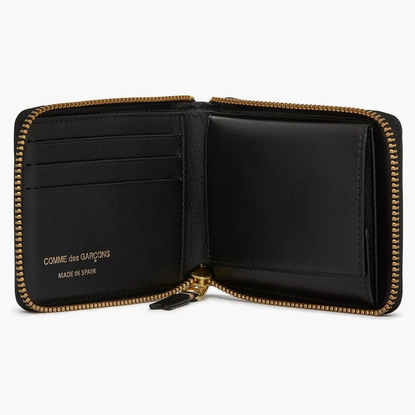 Comme of the Garcon SA7100 Classic Plain Wallet Black