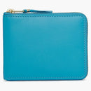Comme of the Garcon Sa7100 Color Plain Wallet Blue