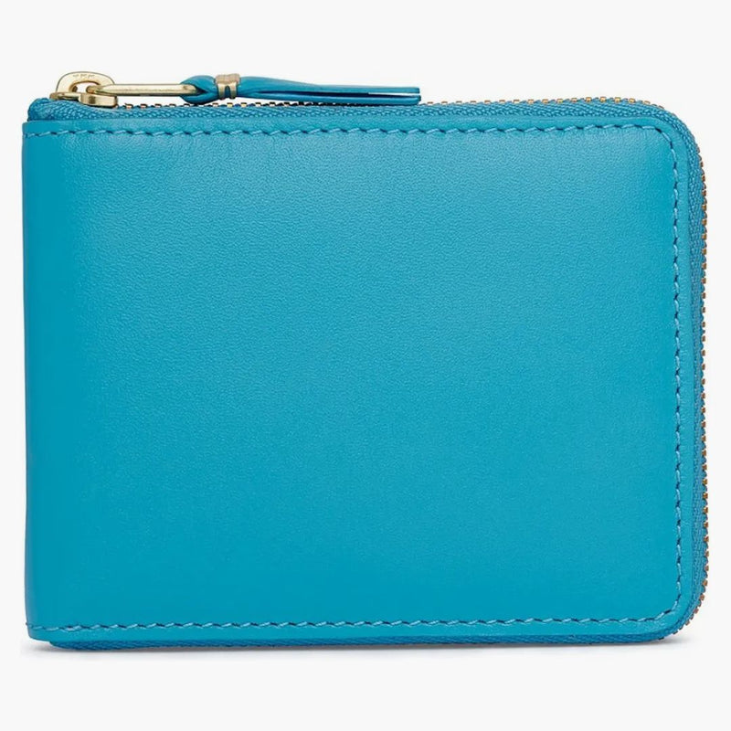 Comme of the Garcon SA7100 Color Plain Wallet Blue