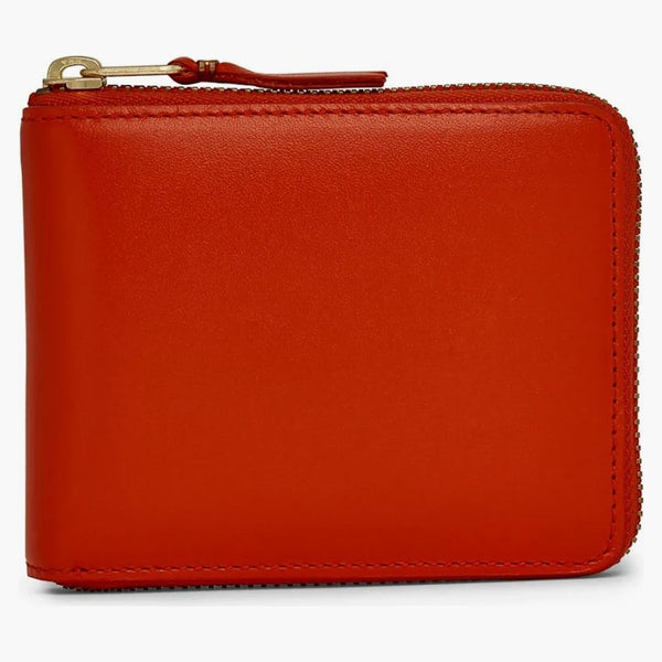 Comme Des Garcons Sa7100 Colour Plain Wallet Orange