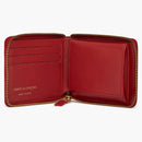 Comme Des Garcons Sa7100 Colour Plain Wallet Red