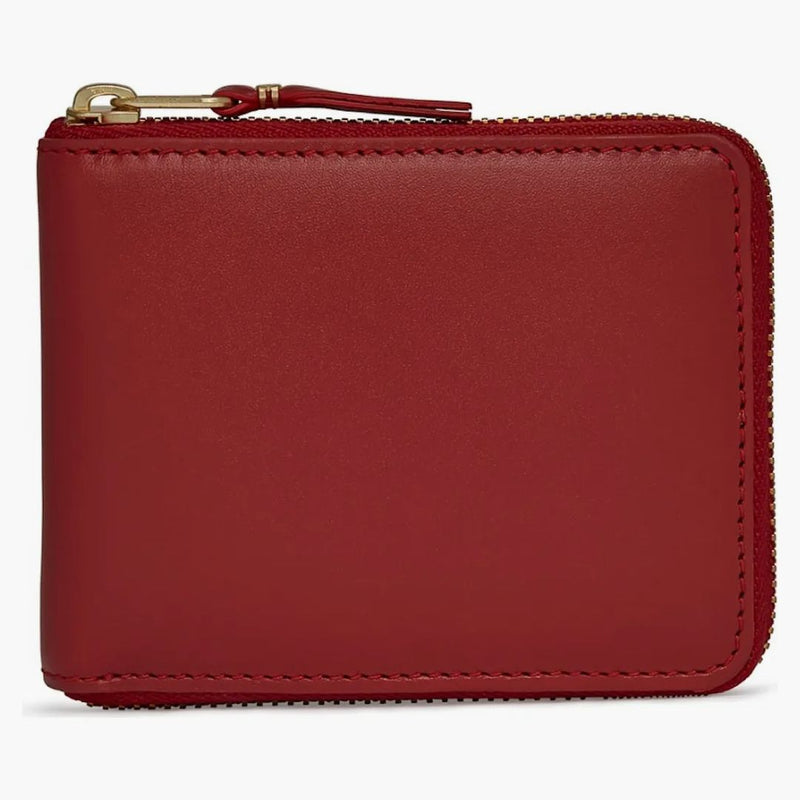 Comme Des Garcons Sa7100 Colour Plain Wallet Red