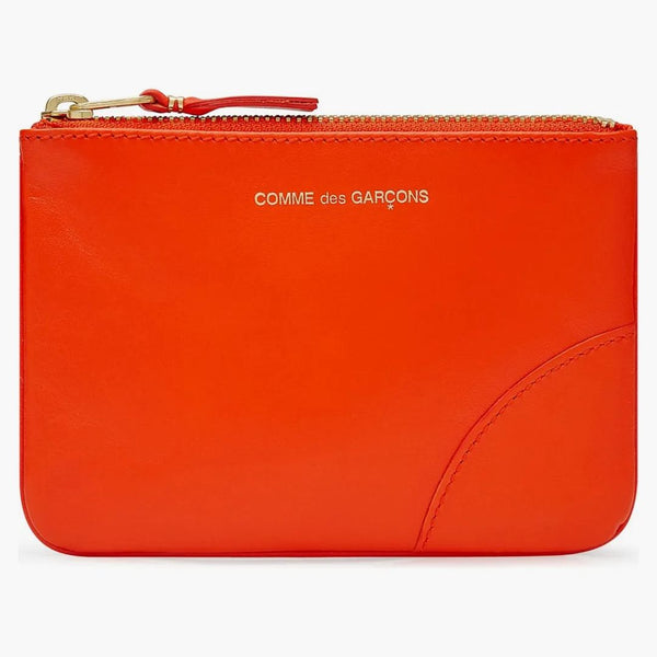 Comme Des Garcons Sa8100c Colour Plain Wallet Orange