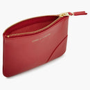 Comme of the Garcon Sa8100c Color Plain Wallet Red