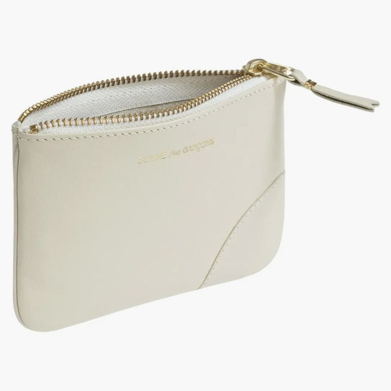 Comme Des Garcons Sa8100 Classic Plain Wallet Off-white