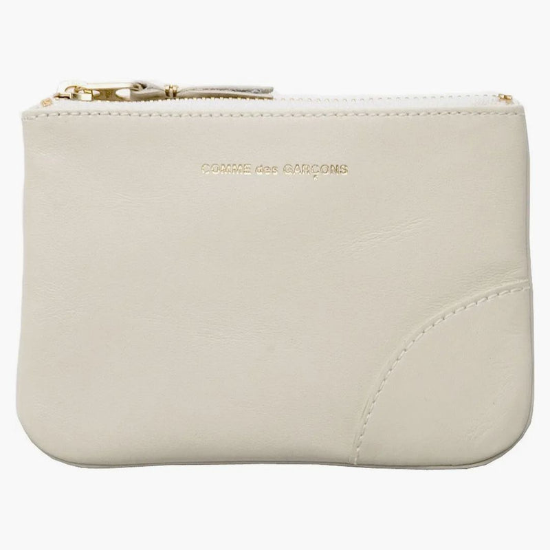 Comme Des Garcons Sa8100 Classic Plain Wallet Off-white